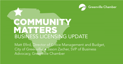 Community Matters: Business Licensing Update